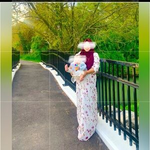 Maxi dress chiffon  modest dress party dress